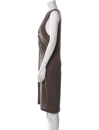 Gerard Darel V-Neck Knee-Length Dress