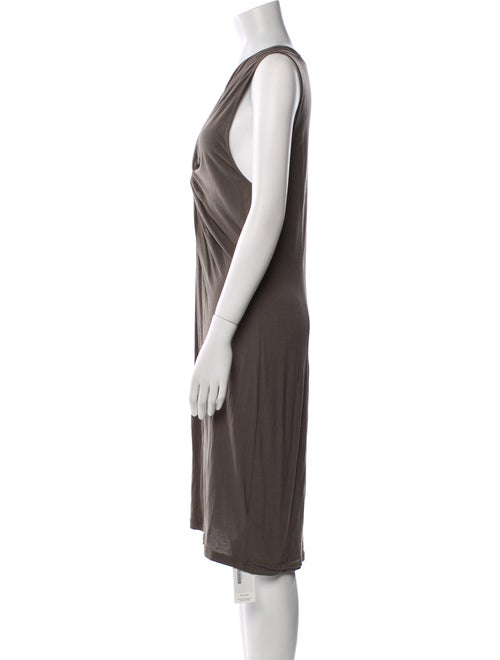 Gerard Darel V-Neck Knee-Length Dress