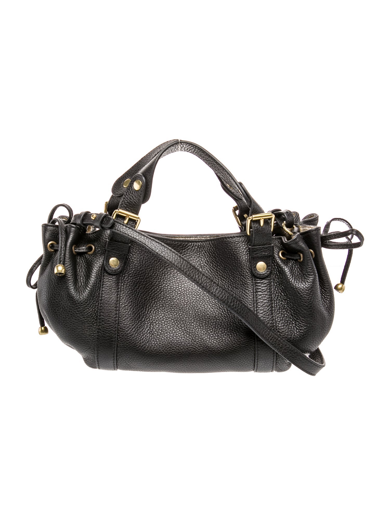 Gerard Darel Leather Top Handle Bag