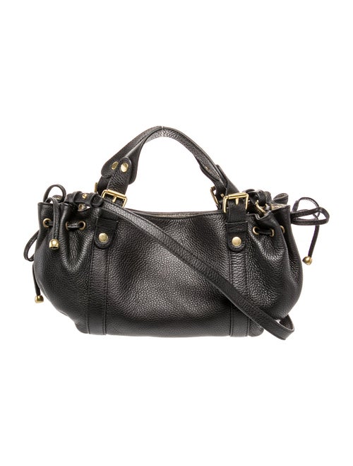 Gerard Darel Leather Top Handle Bag