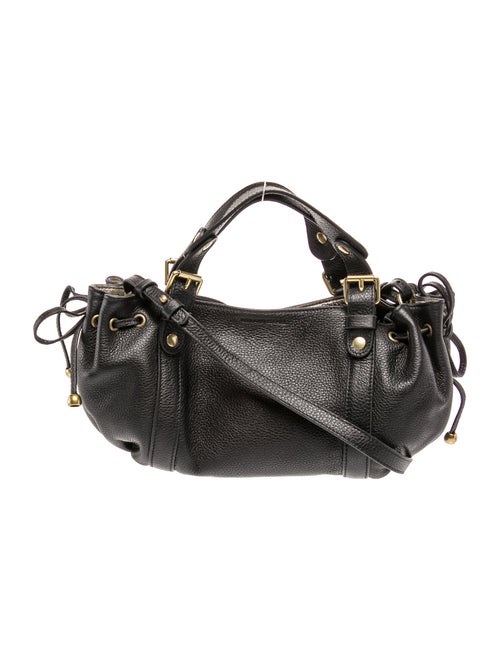Gerard Darel Leather Top Handle Bag