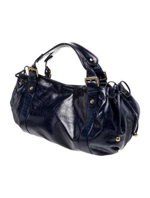 Gerard Darel Leather Top Handle Bag