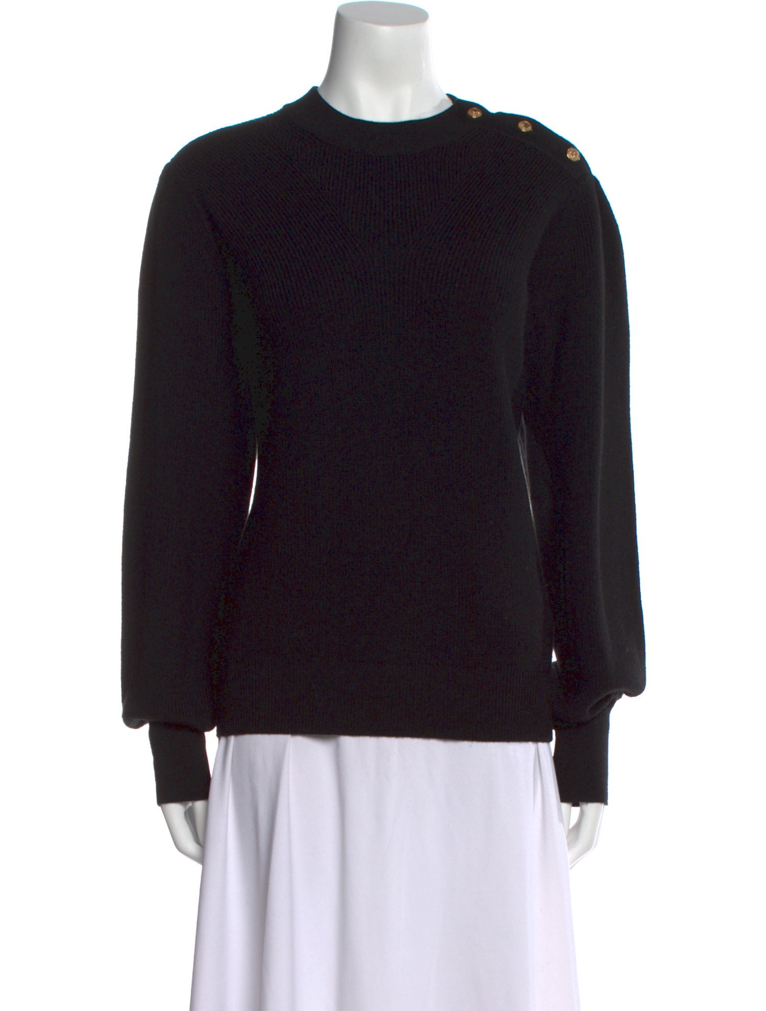 Gerard Darel Merino Wool Crew Neck Sweater