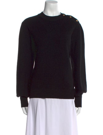 Gerard Darel Merino Wool Crew Neck Sweater