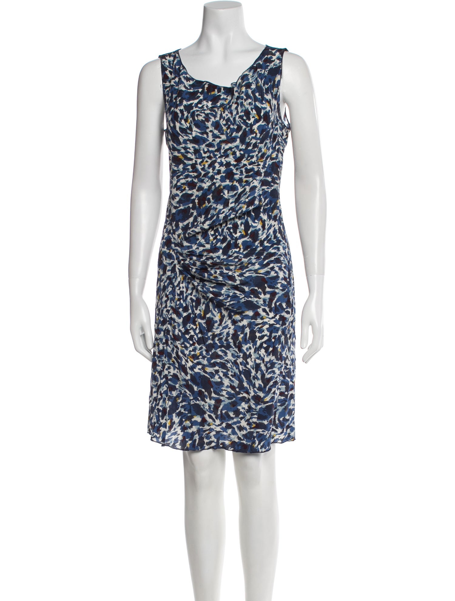Gerard Darel Silk Knee-Length Dress