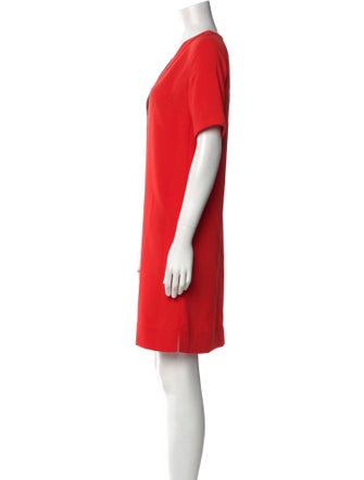 Gerard Darel V-Neck Knee-Length Dress