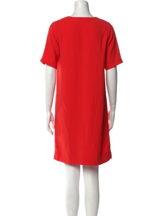 Gerard Darel V-Neck Knee-Length Dress