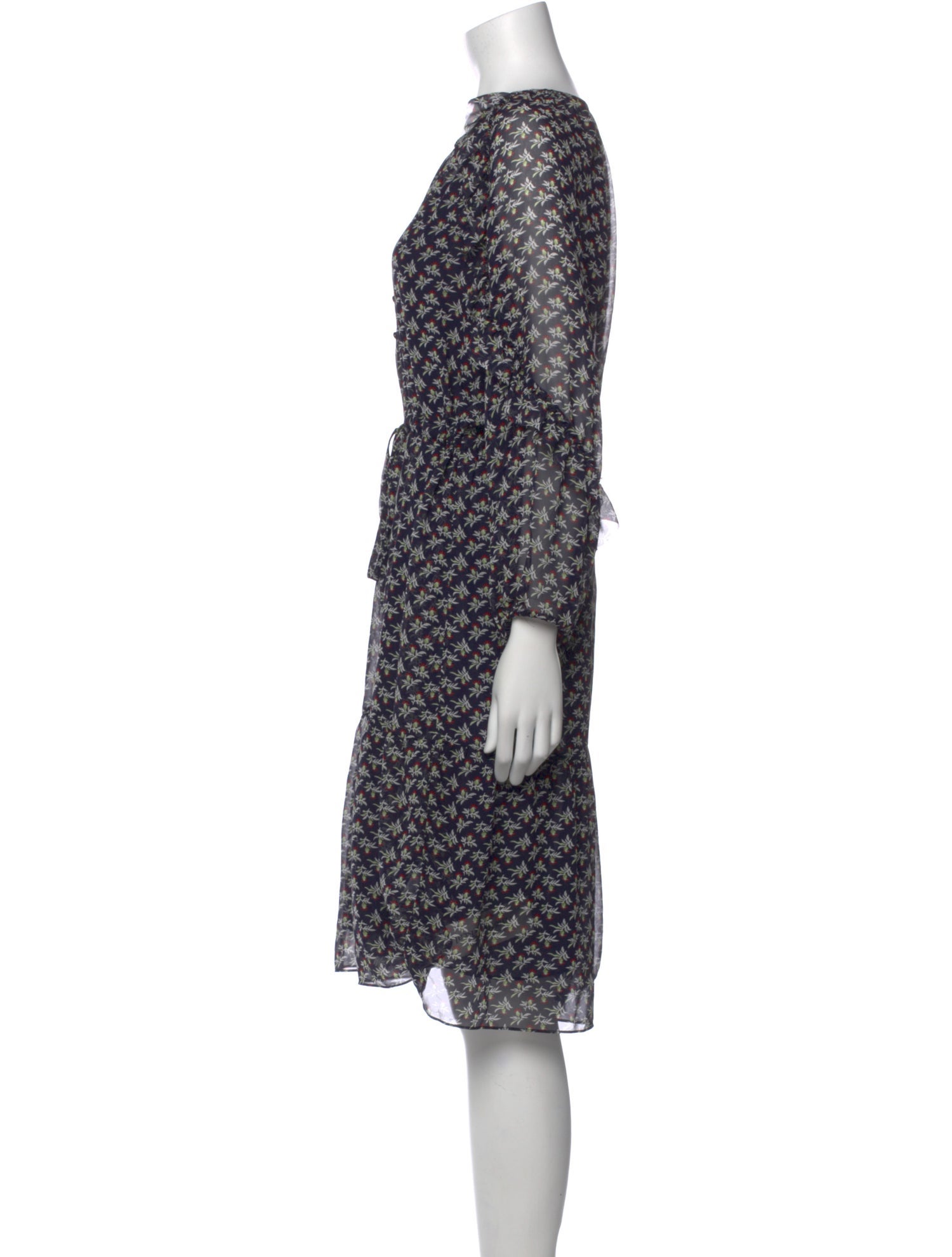 Gerard Darel Printed Knee-Length Dress