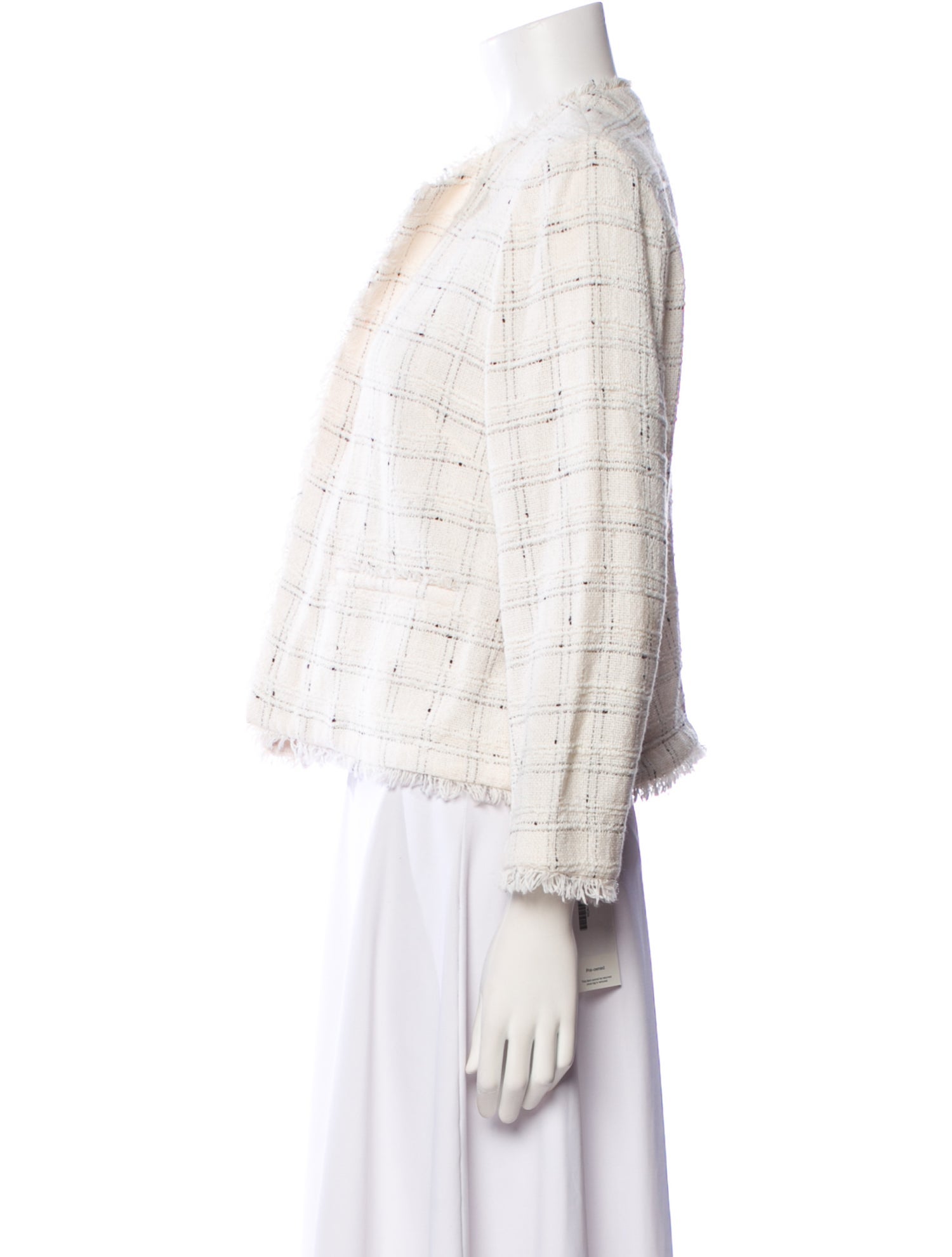 Gerard Darel Plaid Print Jacket