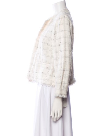 Gerard Darel Plaid Print Jacket