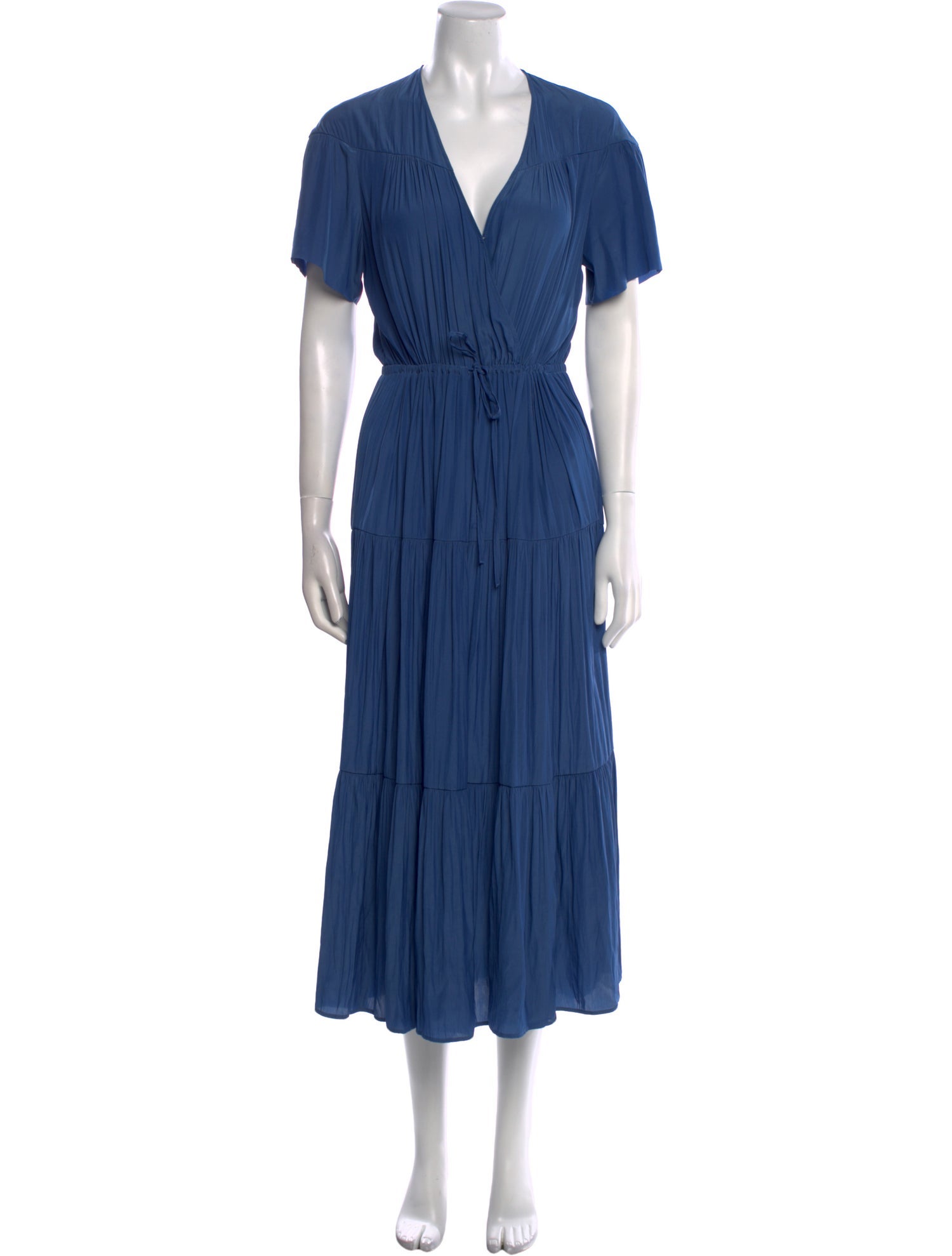 Gerard Darel V-Neck Long Dress