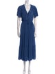 Gerard Darel V-Neck Long Dress