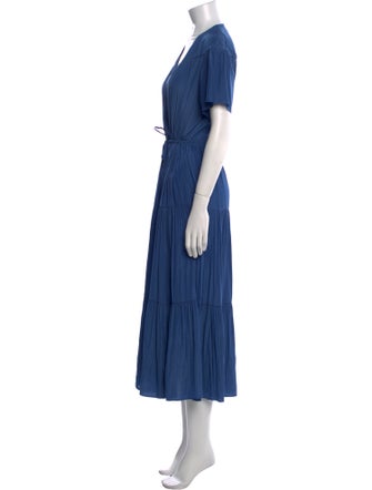 Gerard Darel V-Neck Long Dress