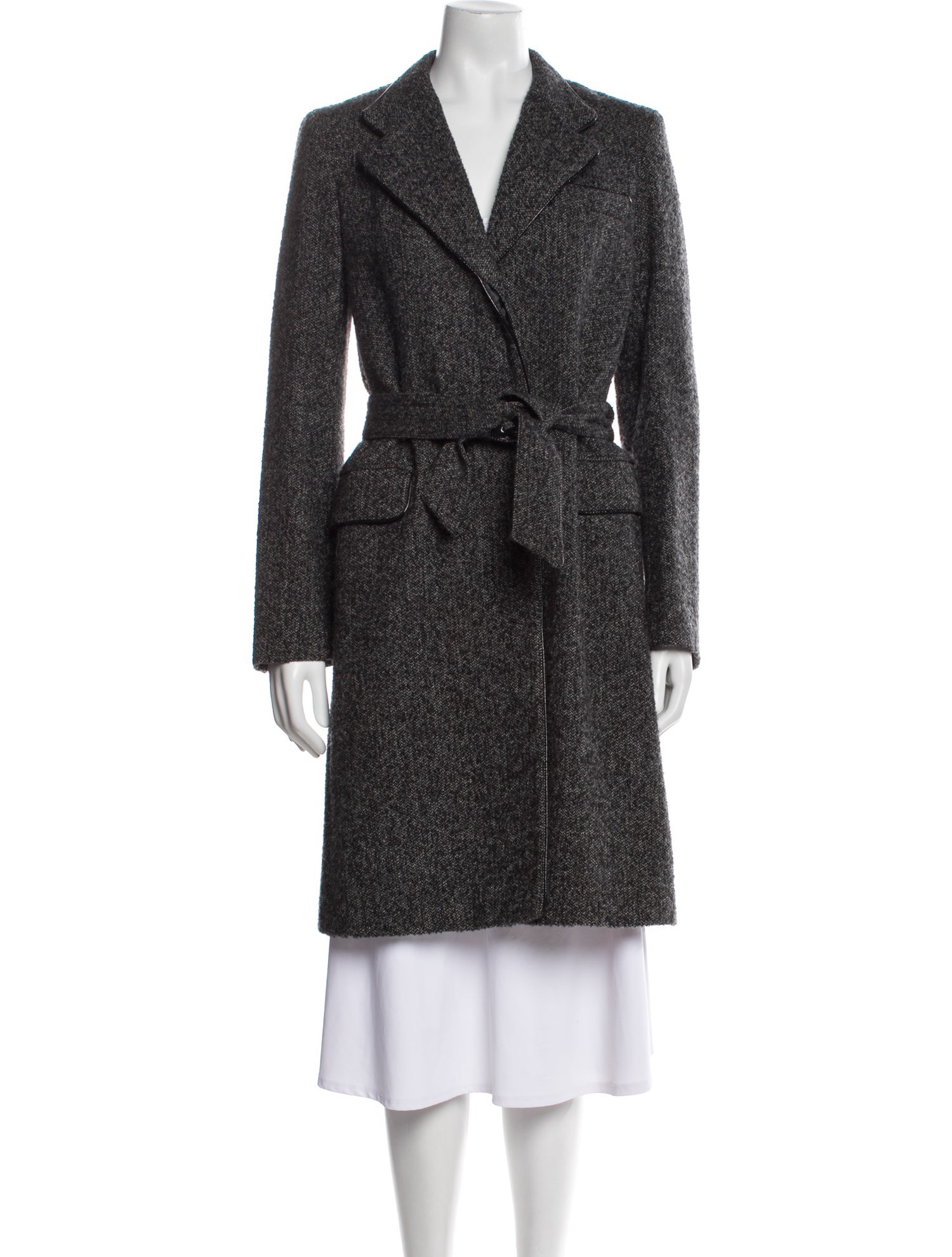 Gerard Darel Wool Trench Coat
