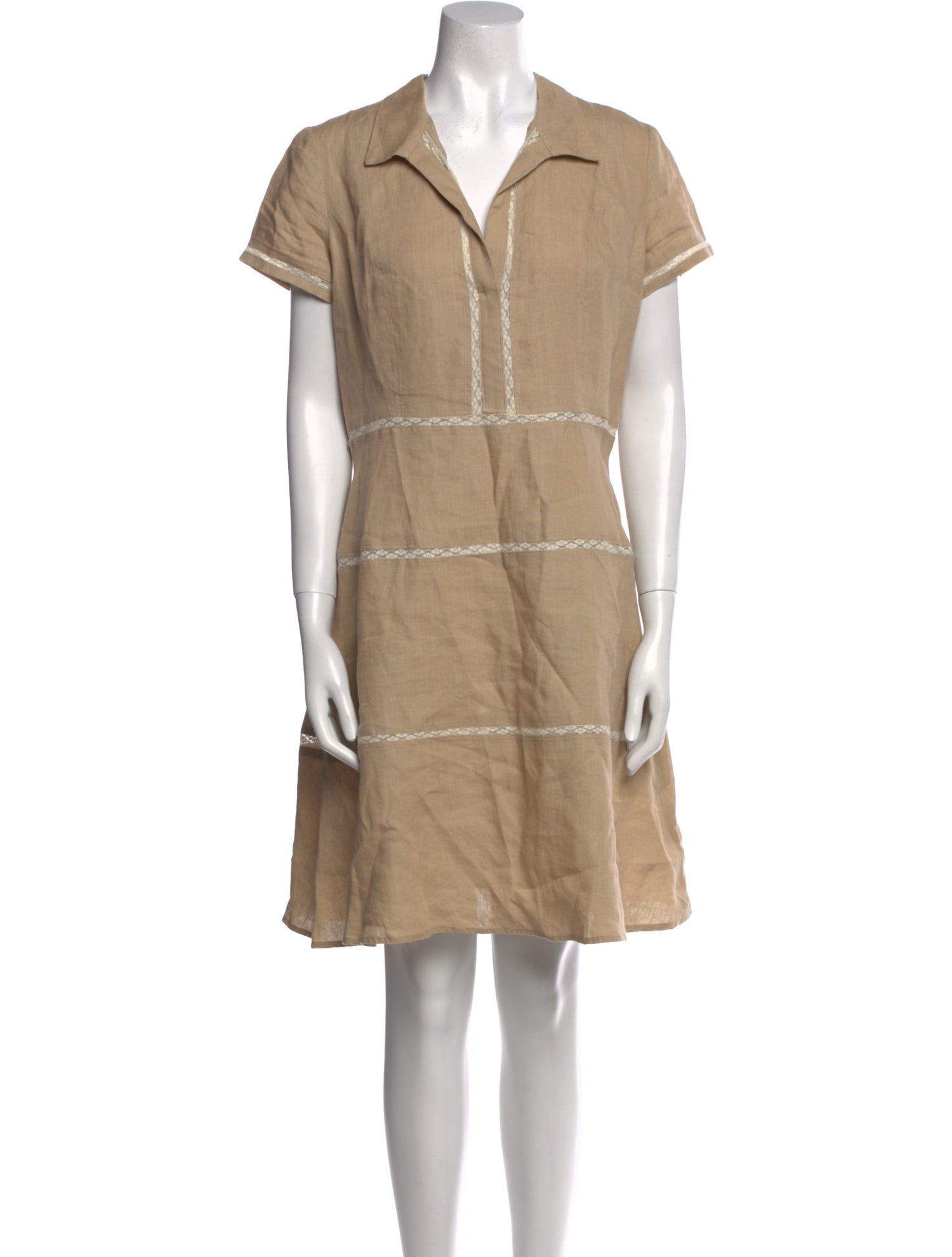 Gerard Darel Linen Mini Dress
