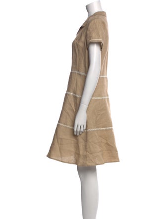 Gerard Darel Linen Mini Dress