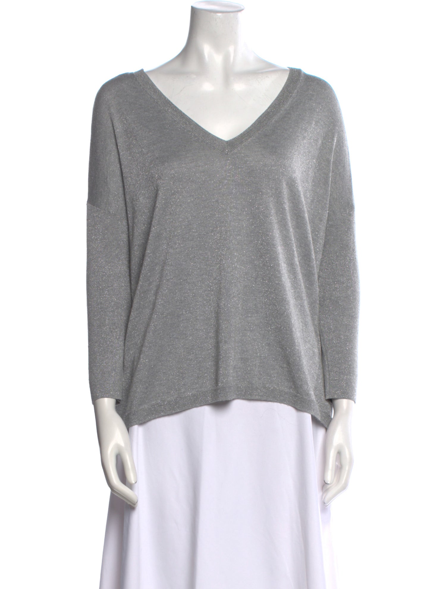 Gerard Darel Merino Wool V-Neck Sweater