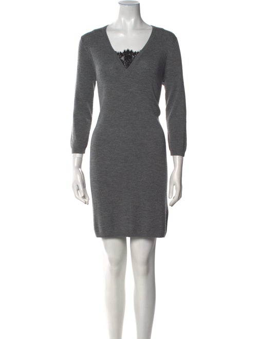 Gerard Darel Wool Mini Dress