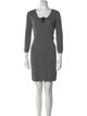 Gerard Darel Wool Mini Dress