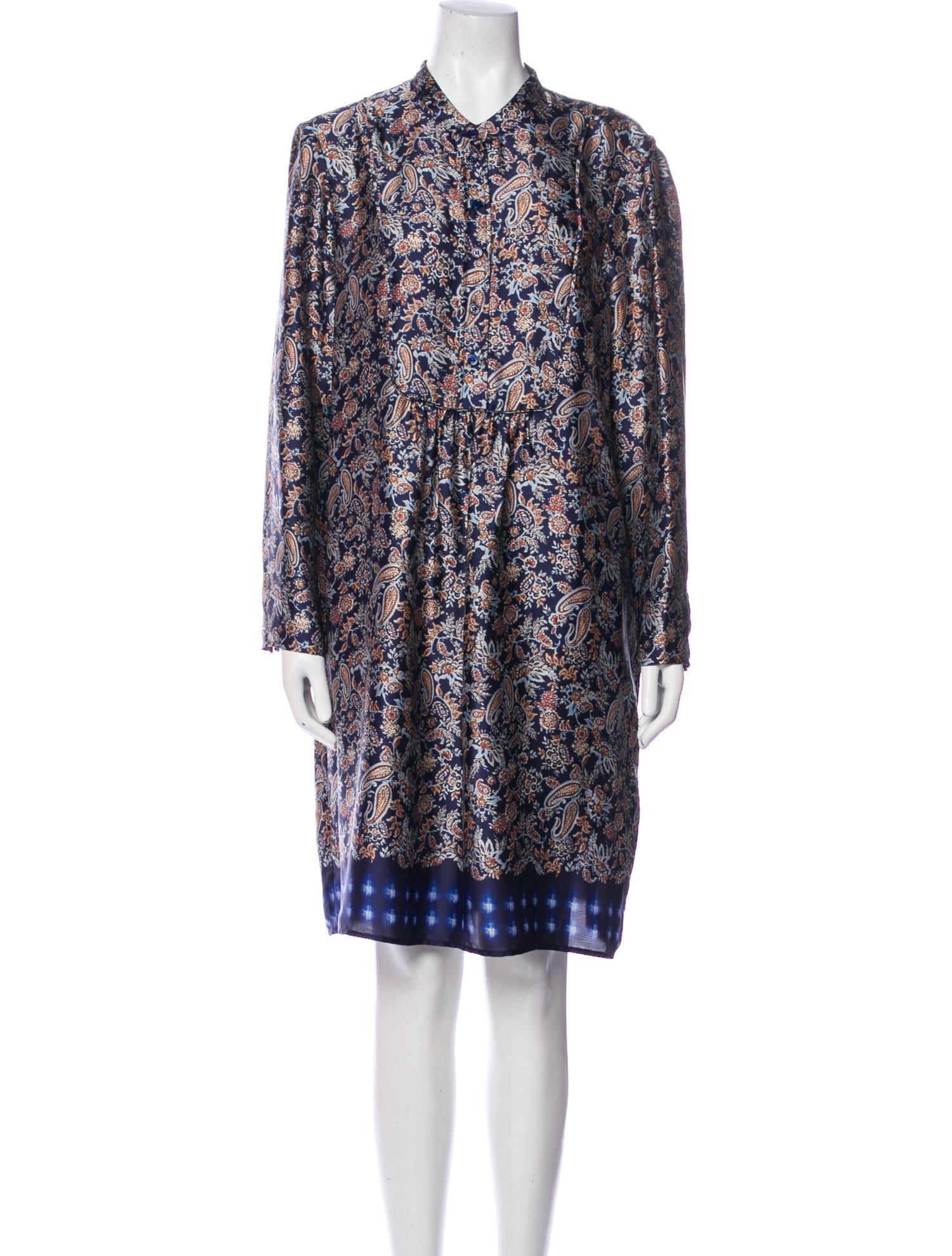 Gerard Darel Printed Knee-Length Dress