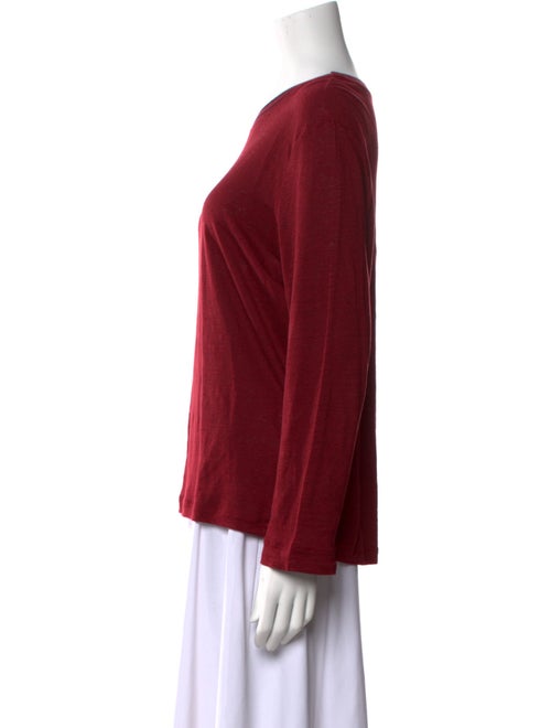 Gerard Darel Linen Scoop Neck Sweater