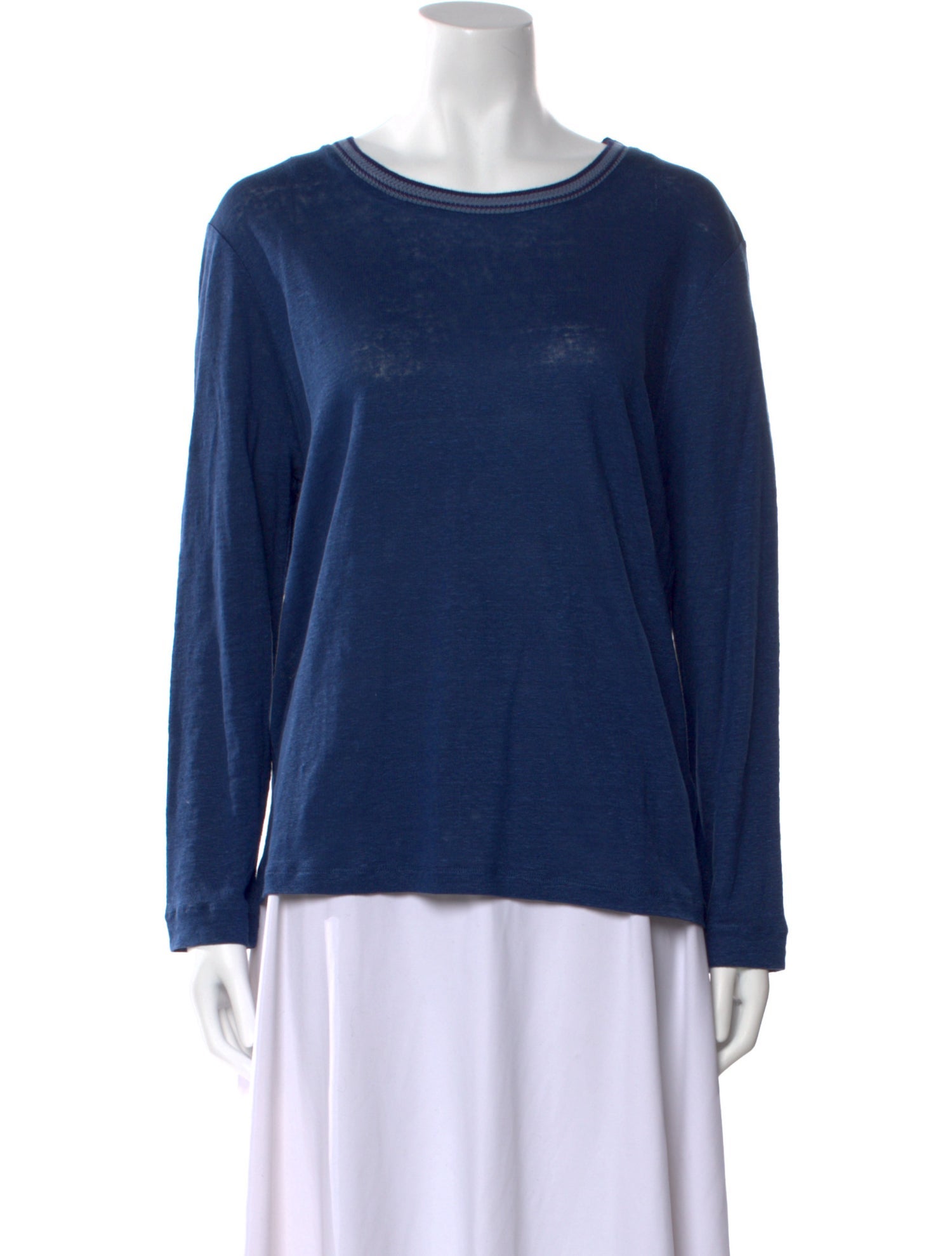 Gerard Darel Linen Scoop Neck Sweater w/ Tags