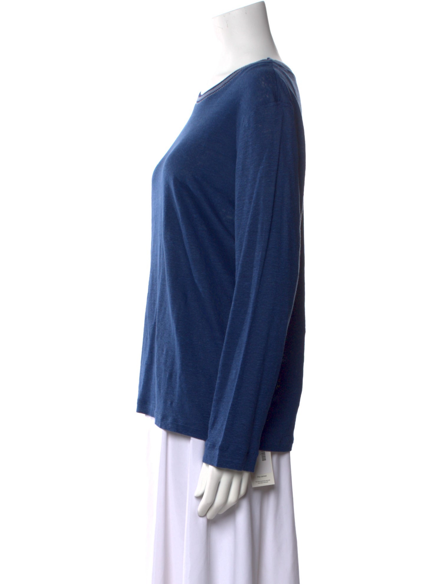 Gerard Darel Linen Scoop Neck Sweater w/ Tags