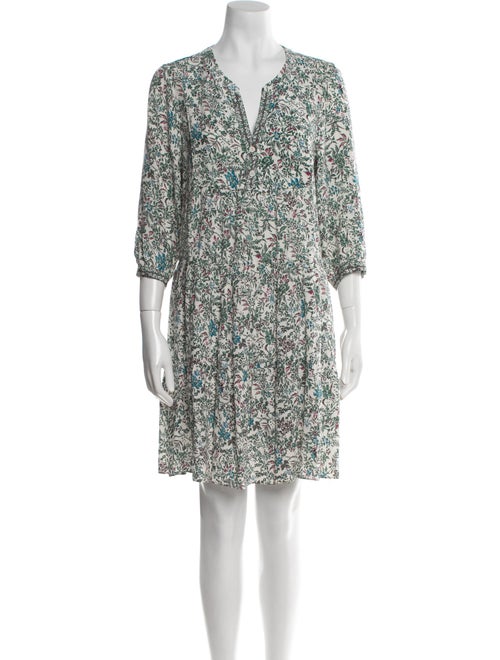 Gerard Darel Floral Print Mini Dress