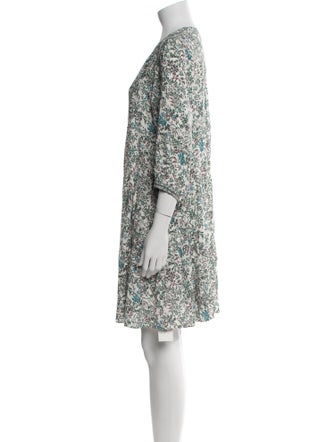 Gerard Darel Floral Print Mini Dress