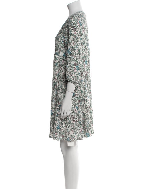 Gerard Darel Floral Print Mini Dress