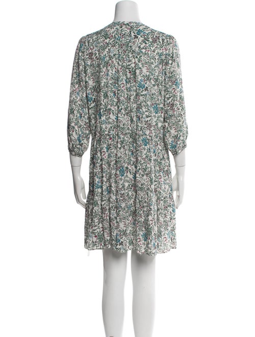 Gerard Darel Floral Print Mini Dress