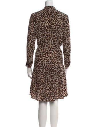 Gerard Darel Silk Knee-Length Dress