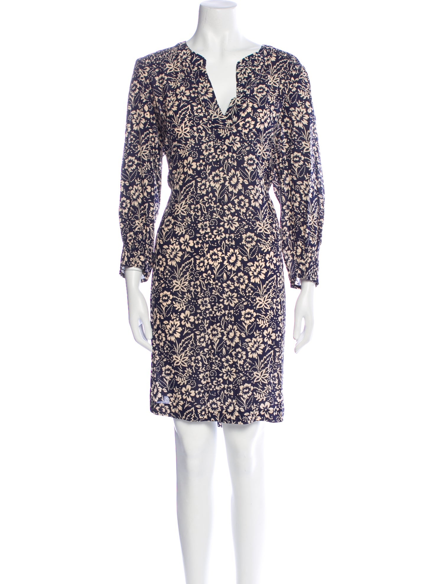 Gerard Darel Floral Print Mini Dress w/ Tags