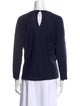 Gerard Darel Merino Wool Scoop Neck Sweater