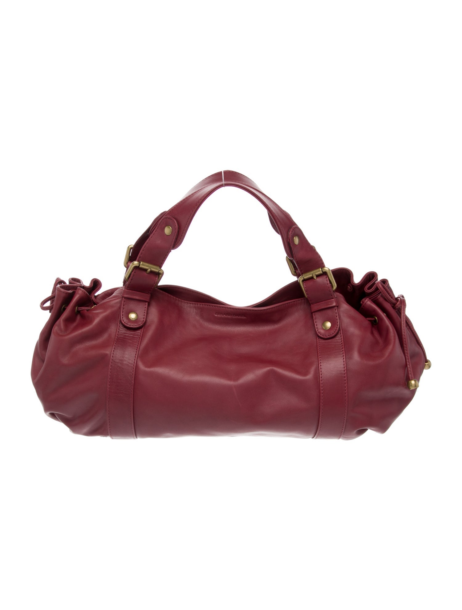 Gerard Darel Leather Top Handle Bag