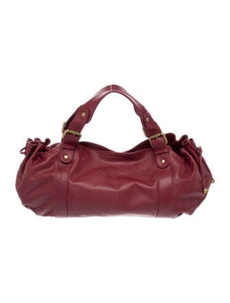 Gerard Darel Leather Top Handle Bag