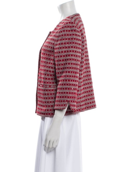 Gerard Darel Tweed Pattern Evening Jacket