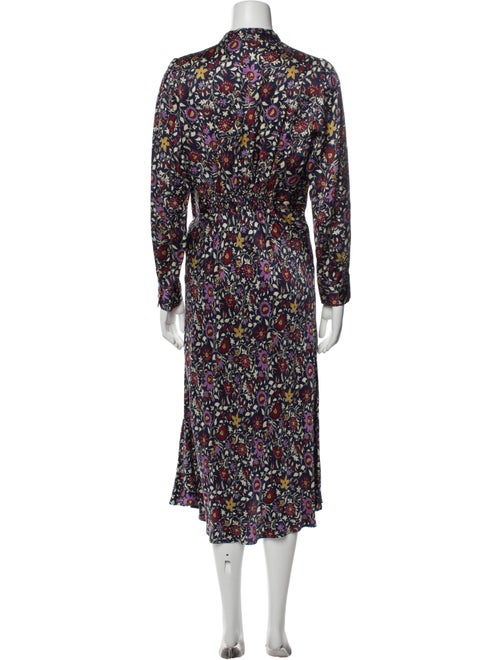 Gerard Darel Floral Print Long Dress
