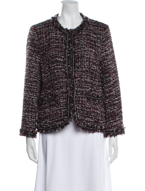 Gerard Darel Tweed Pattern Evening Jacket