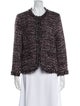 Gerard Darel Tweed Pattern Evening Jacket