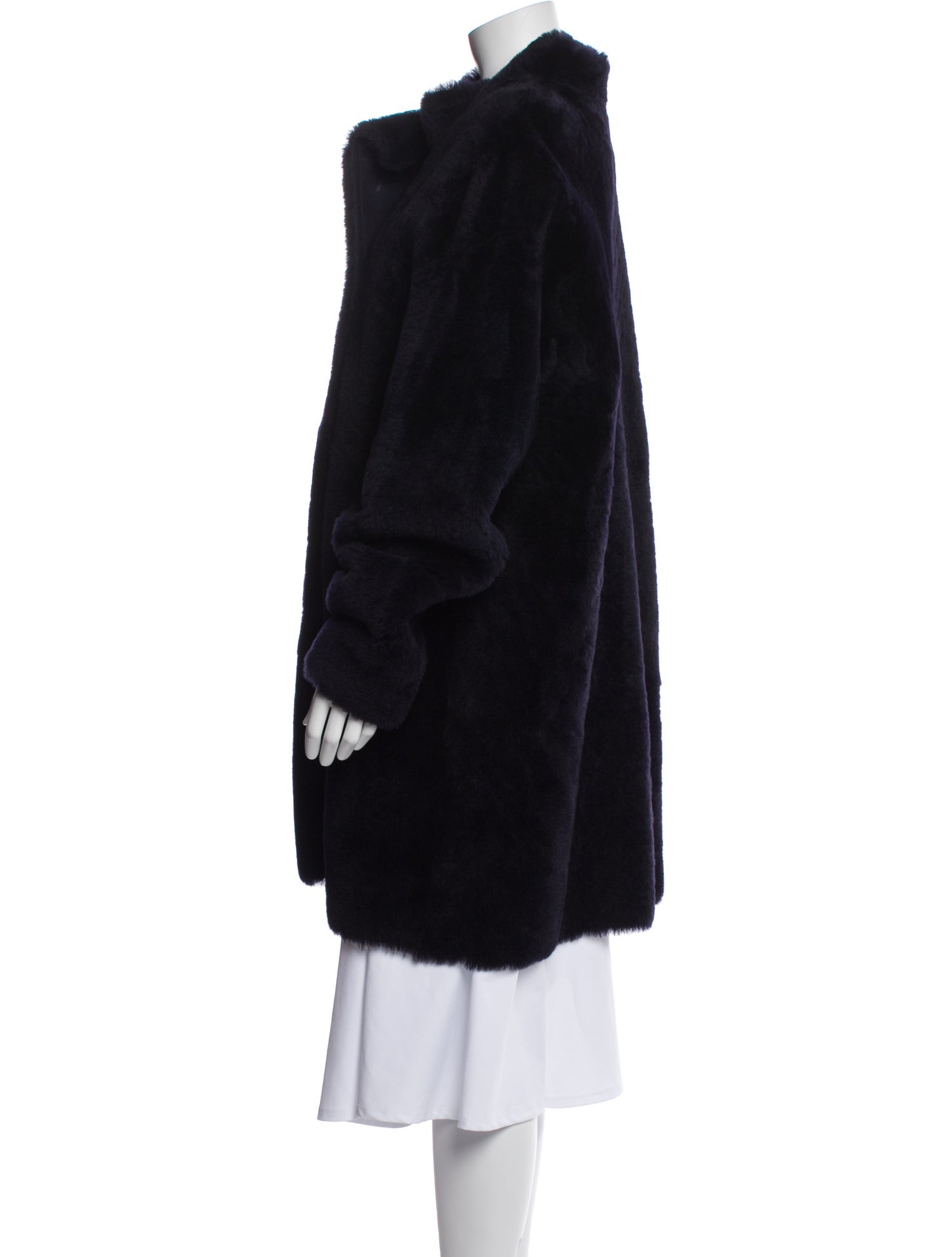 Gerard Darel Faux Fur Coat