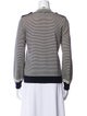 Gerard Darel Wool Striped Evening Jacket