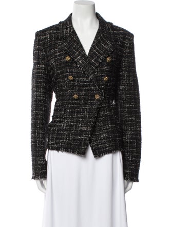 Gerard Darel Tweed Pattern Evening Jacket