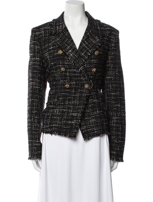 Gerard Darel Tweed Pattern Evening Jacket