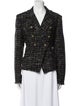 Gerard Darel Tweed Pattern Evening Jacket