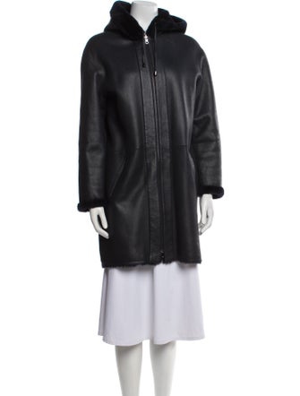 Gerard Darel Shearling Coat