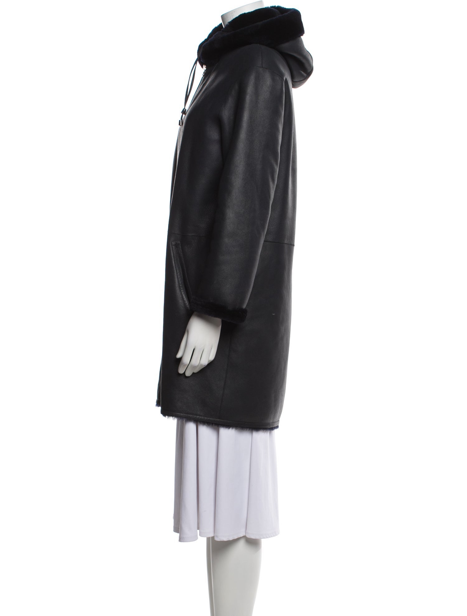 Gerard Darel Shearling Coat