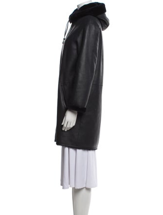 Gerard Darel Shearling Coat