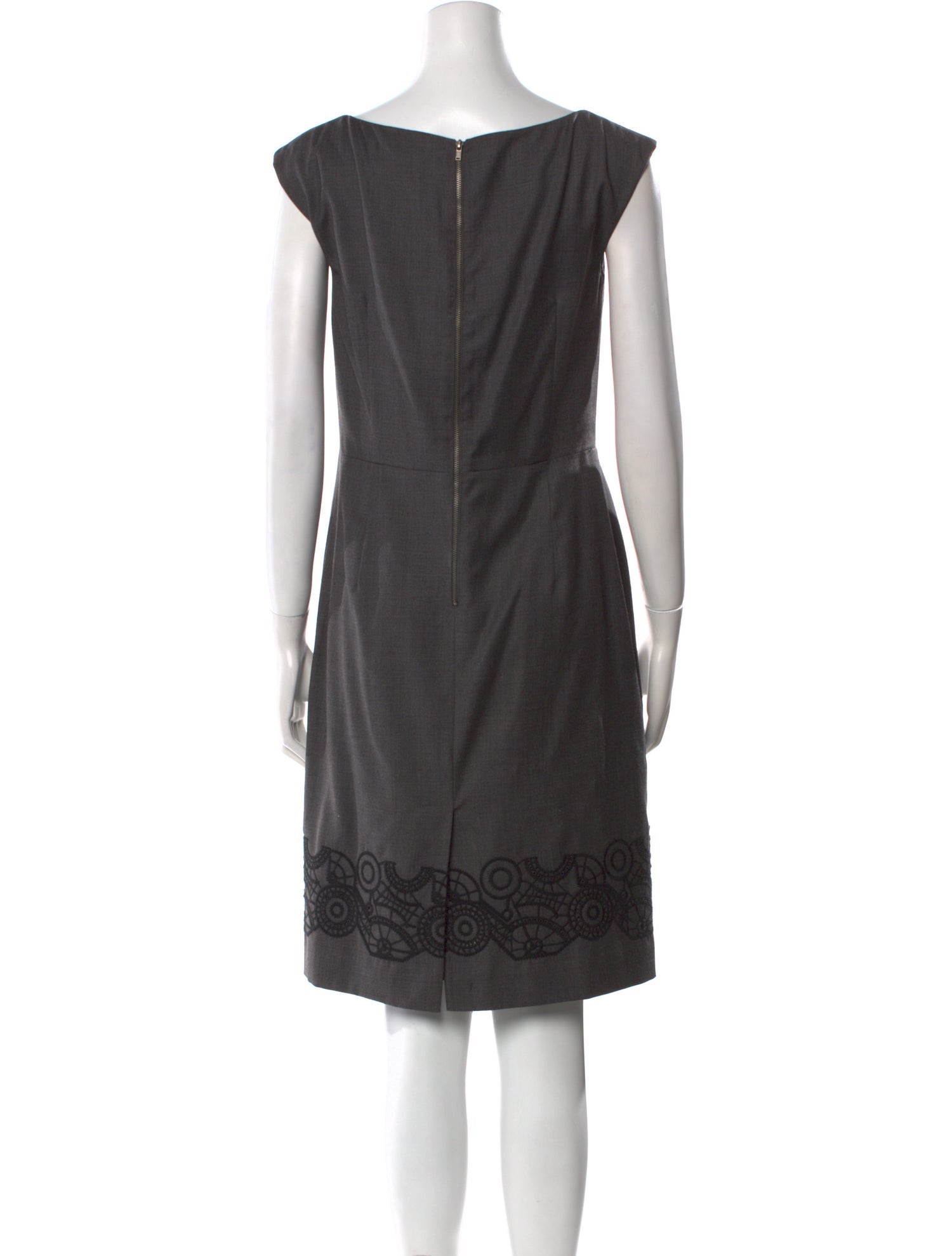 Gerard Darel Wool Knee-Length Dress