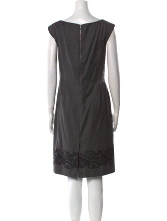 Gerard Darel Wool Knee-Length Dress